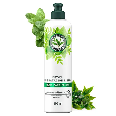 Herbal Essences – Crema para Peinar Té Verde y Menta