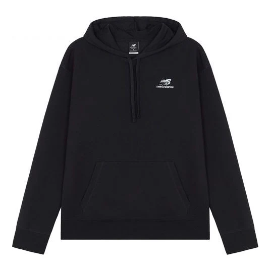 New Balance – Logo Embroidered Drawstring Pullover Unisex (Black)