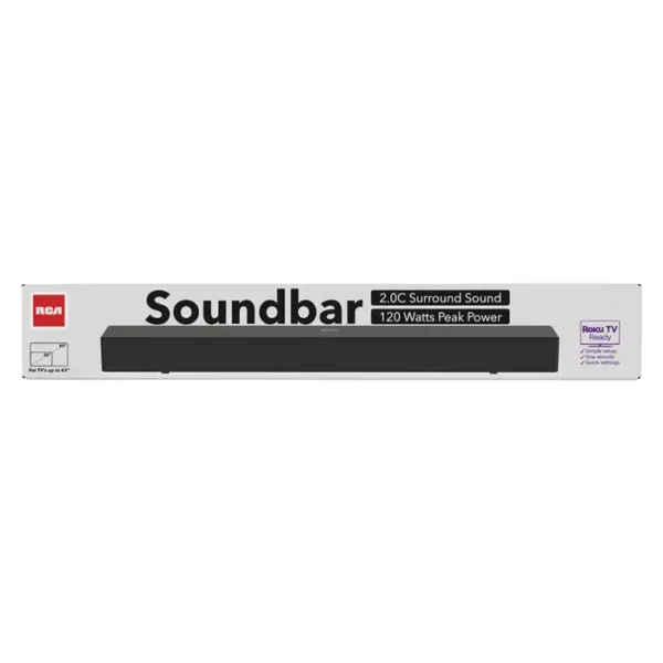 Barra de Sonido RCA 60W Bluetooth RCSB60