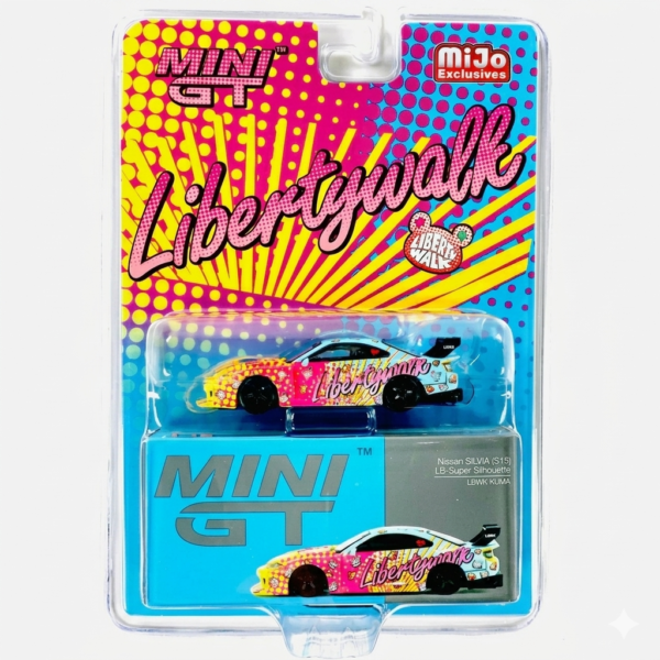 Mini GT Mijo Exclusive Nissan LB-Super Silhouette S15 SILVIA LB KUMA #743
