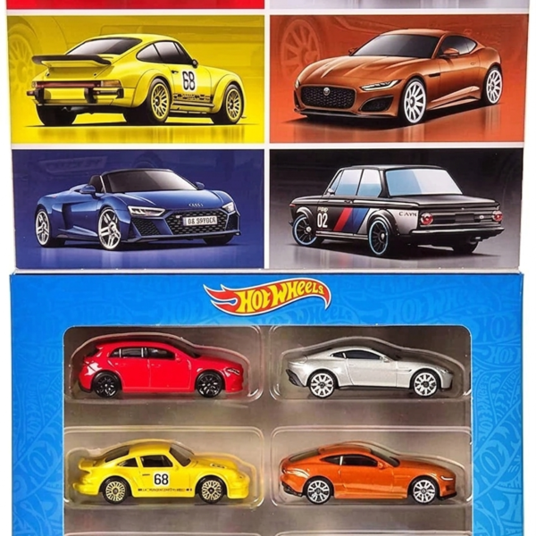Hot Wheels European Car Culture Multipack -6 autos escala 1:64