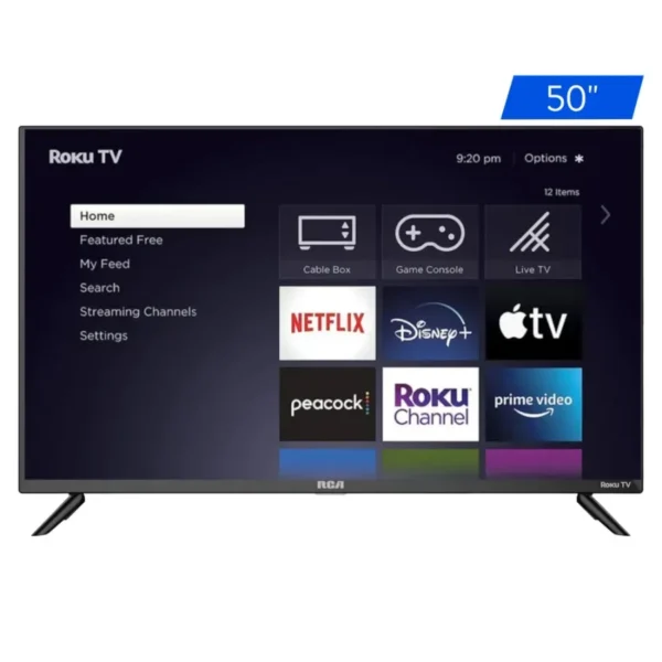 Pantalla RCA LED Smart Roku UHD 4K 50 Pulgadas