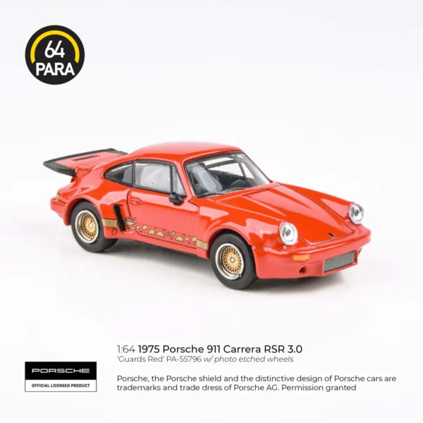 PARA64 1:64 Porsche 911 Carrera RSR 3.0 Guards Red