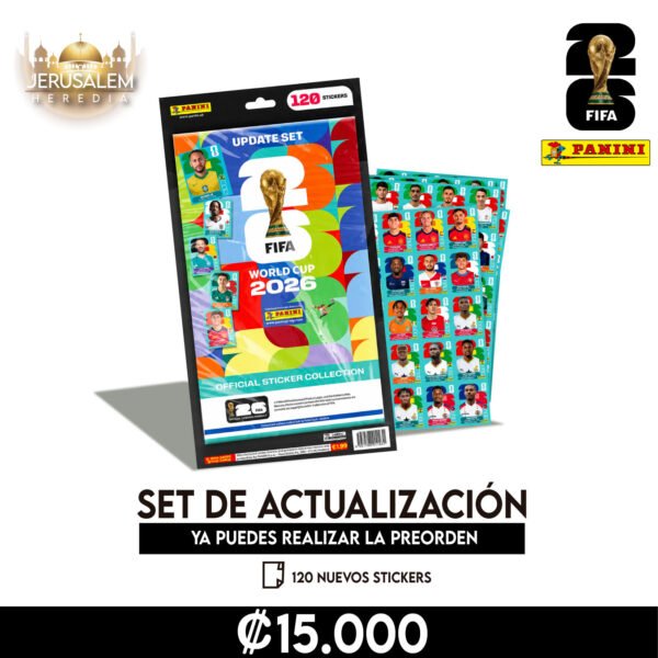 Set de Actualización Panini FIFA World Cup 2026